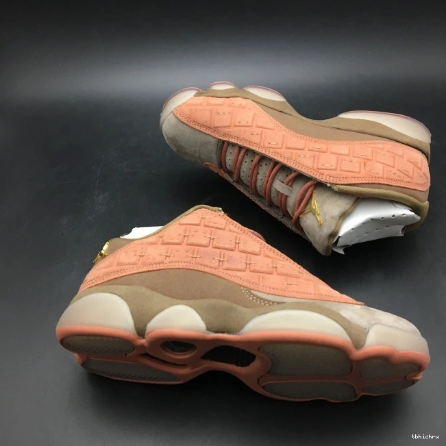 Cheap TBK Sepia AT3102-200 Jordan CLOT Stone Low 13 Canteen-Terra Air x Blush 0726